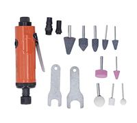Baxnore Kit smerigliatrice pneumatica professionale ad alta velocità 22000 giri/min Set smerigliatrice pneumatica leggera ed ergonomica a basso rumore per la lavorazione dei metall