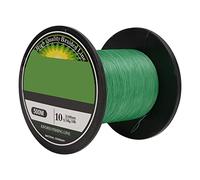 Baxnore Linea di Pesca Intrecciata 4 Fili Ultra Forte Zero Stretch PE String di Pesca 500 m ad Alta densità corrosione Liscia Resistente alla Pesca del Mare Pesca Verde (10)
