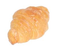 Baxnore Luce notturna a LED a forma di pane Lampada decorativa a batteria per camera da letto Asilo nido Decorazioni per la casa Materiale plastico 19x10x7 cm Luce da lettura a luc (Croissant)