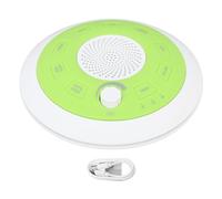 Baxnore Macchina del Suono Macchina del Rumore Bianco Portatile USB Ricaricabile con Timer di spegnimento Automatico 8 Suoni per la Scuola Materna Ufficio Viaggi Leggero e Compatto (Verde Erba)