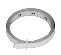 Baxnore Metro a nastro autoadesivo Righello in acciaio al carbonio a doppia scala 12FT 144 pollici Sinistra Destra Leggi Nastro di precisione per banco lavoro tavolo Progetti di