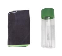 Baxnore Mettere la formazione di asciugamani per gli aiuti Design di waffle in microfibra premium per l'allineamento della pratica del golf Allenamento postura e accessorio portati