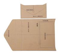 Baxnore Modello acrilico fai-da-te Stencil trasparente Modello busta artigianale Forniture per la realizzazione di mano per gli appassionati di artigianato Materiale acrilico trasp