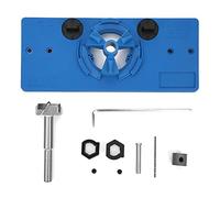 Baxnore Modello professionale per maschera per fori per cerniera, 35 mm, guida per foratura per la lavorazione del legno, strumento di localizzazione per l'installazione di cernier