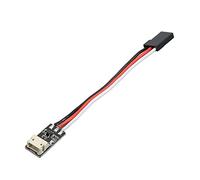 Baxnore Modulo adattatore compatto leggero DSM2 DSMX per controller di volo in elicottero H1 con compatibilità con ricevitore satellitare DSM2 DSMX Componenti elettronici neri Circ