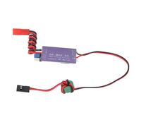 Baxnore Modulo modalità commutazione esterna regolatore di tensione UBEC 6A per elicotteri RC 7 ingressi 25,5 V Uscita 5 V 6 V 7,4 V BEC massimo ad alta efficienza 8 A per aerei ed