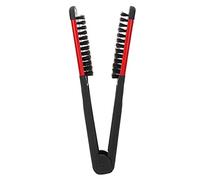 Baxnore Morsetto per spazzola a doppia faccia Strumento professionale per lo styling dei capelli per uomini e donne con risultati di qualità salone a casa. Essenziale per la cura (Rossa)