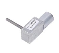 Baxnore Motoriduttore 12V Motore di riduzione Reversibile autobloccante a Coppia Elevata con filettature M6 x 50mm per Apri finestre Apri Porte Piccoli Costruzione in Alluminio e (150 Giri/min)