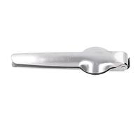 Baxnore Nut Cracker Multifunzione in acciaio inossidabile ad alta durezza Cross Design serrato Sforzo Sforzo salvatore di castagne per leva per il campeggio da da picnic d'argento