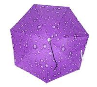 Baxnore Ombrello Montato sulla Testa 77 cm Protezione Solare Protezione Antivento Ombrello Regolabile per Cappello per Pesca all'aperto Giardinaggio Escursionismo Goccia di Pioggia (Gocce di Pioggia