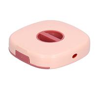 Baxnore Organizzatore multiuso per cavi dati ruotabile con supporto per telefono Avvolgitore per gestione cavi in ABS durevole per cavi Auricolari Cavi audio Home Office Viaggi 7 (Rosa)