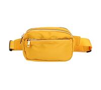 BAXNORE OXFORD Cloth Fanny Pack, borsa in vita da pacchetto di fiamme, pacchetto di macine a tasche a più tasche, borsa a punta a tenuta (Yellow)