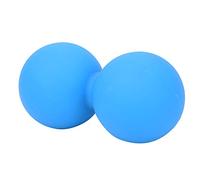 Baxnore Palla di gel di silice per esercizi con arachidi Palla per massaggio yoga per rilassamento muscolare e sollievo Materiale in gel di silice ecologico 12x6x6 cm (blu)