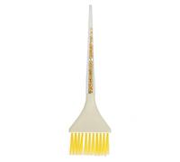 Baxnore Pennello professionale per la colorazione dei capelli, applicatore di tintura per capelli di qualità salone, pennello decolorante con pettine per uso domestico/salone, in (Gialla)