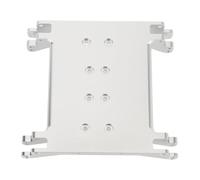 Baxnore Piastra paramotore per telaio auto RC Piastra di protezione leggera e durevole ad alta resistenza in lega di alluminio con fori di montaggio multipli per fuoristrada RR10 R (Argento)