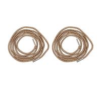 Baxnore Pieti di scarpe a bling di scintillio scintillante lacci rotondi di corda rotonda per scarpe sneaker Accessori di moda di moda giallo 47,2 pollici 4 mm 2pcs