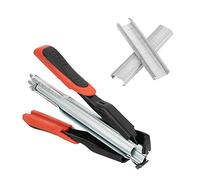 Baxnore Pinza per anelli professionale, pinza per anelli per gabbia, resistente e confortevole, con impugnatura antiscivolo, per recinzioni per bestiame, gabbie per animali domesti