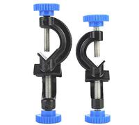Baxnore Porta di morsetti per banco di laboratorio 2 pcs in alluminio morsetto trasversale per la laboratorio di laboratorio con preparazione a vite per esperimenti di chimica prog