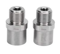 Baxnore Prolunga per pedale bici Distanziatore per pedale per bicicletta in acciaio inossidabile da 20 mm Misura universale per bici da strada di montagna Facile installazione Este