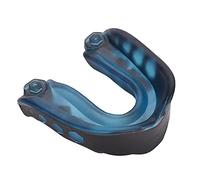 Baxnore Protezione per denti professionale Gomma Premium Assorbimento degli urti Comfort Fit Per Boxe MMA Rugby Adulti Blu Nero Viola Confezione 3 (Blu)