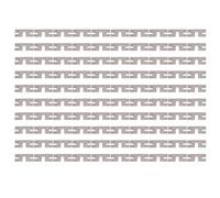 Baxnore PV Grounding Conductive Gasket 304 Stainless Steel Solar Panel Protection Washer Sheet for Photovoltaic System 100PCS 30X40 T Slot Rail Kit