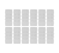 Baxnore Raccordi per tubi flessibili in plastica PP da 12 pezzi Connettori diritti di alta qualità con diametro uguale per uso farmaceutico in laboratorio per uso alimentare (25-25)