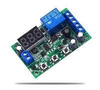Baxnore Relay di controllo corrente YYI-2, controller del motore di visualizzazione digitale, modulo di rilevamento corrente CC, scheda di relè di controllo del motore per casa