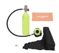 Baxnore S401 Set di valvole Professionali per Immersioni subacquee Respiratore con bombola di Ossigeno ad Alta Pressione con manometro per Lo Snorkeling e l'esplorazione Subacquea (S401)
