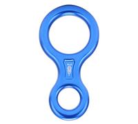 Baxnore Salvataggio Professionale Figura 8 Discendente 35KN Dispositivo in Lega di Alluminio Leggero in Alluminio Leggero per la Roccia Rocce di Salvataggio di Salvataggio Blu 5,6