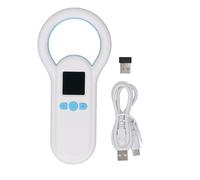 Baxnore Scanner per microchip per animali Schermo TFT da 1,44 pollici Archiviazione di 500 record Lettore di chip per animali domestici USB 2.4G BT 915M per la gestione della gesti