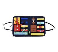 Baxnore Scheda sensoriale educativa Scheda attività Sviluppo dell'intelligenza per Bambini Scheda in Feltro educativa per Bambini da 18 Mesi a 6 Anni (C)