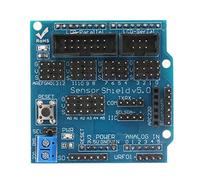 Baxnore Sensore V5.0 Modulo scheda di espansione PCB Immersion Gold Processing Interfaccia IIC 32 Modulo servocontroller Interfaccia scheda di memoria per lo sviluppo di robot