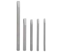 Baxnore Set di scalpelli in lega di acciaio professionale per intaglio del legno, utensili per foratura del calcestruzzo, elevata durezza, resistenti all'usura, per intaglio di mur