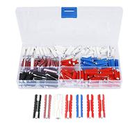 Baxnore Set di scatole Torpedo per kit da auto da 200 pezzi con 5A 8A 16A 25A 40A Soffio rapido in lega di zinco propilene durevole per protezione del circuito elettrico del veicol