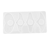 Baxnore Silicone Resina stampo fai -da -te kit artigianato segnalibri fatti a mano per la lettura di insegnanti scrittori bibliotecari riutilizzabili durevoli trasparenti 17x8.7x1.