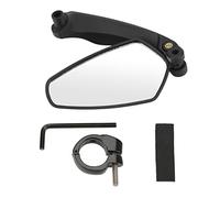 Baxnore Specchio retrovisore posteriore manubrio in bicicletta a 360 ° 360 ° HD rotante Acrilico largo angolo largo specchio di sicurezza per andare in bicicletta con monte univers (Sinistra)