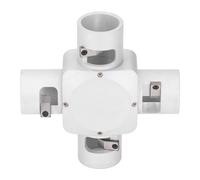 Baxnore Spellafili a 4 teste, strumento professionale per la rimozione dell'isolamento dei cavi elettrici, ad alta precisione, per elettricisti e appassionati del fai da te, strutt