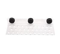 Baxnore Staffa per rack per acquario Rack per frammenti in acrilico resistente per acquario marino Propagazione del serbatoio di barriera corallina con 3 dimensioni 4 fori 23 fori (32 buche)