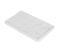 Baxnore Stampo per torta in corteccia di albero in silicone Strumento di cottura riutilizzabile flessibile premium per torte fondente Pane Dessert Materiale sicuro 20x11,7x1,2 cm