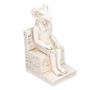Baxnore Statuetta degli dei egiziani Statua premium Decorazione del dio delle pecore egiziane realizzata a mano per l'arredamento dell'home office Bronzo da collezione di arte anti (Pecora beige