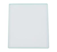 Baxnore Strumento per lucidare il vetro temperato per lucidare la pelle professionale Strumento per la lavorazione della pelle in vetro per progetti in pelle fai da te 130x100x8mm