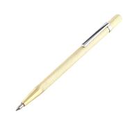Baxnore Strumento professionale per marcatura di precisione con penna per incisione tascabile in lega per piastrelle in ceramica di vetro Oro Argento 14,5 cm 1 pezzo (Tempo atmosferico)