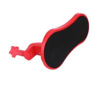 Baxnore Supporto di Riposo del Braccio del Computer, Tavolo Regolabile Monte da Polso Respuzzo di Riposo con Design rotabile, Morsetto ergonomico ABS sul Supporto per Il Gomito per (Rosso)