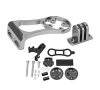 Baxnore Supporto per action cam per supporto per computer da bicicletta Staffa per manubrio multifunzione in lega di alluminio per accessori da ciclismo CatEye per l'equitazione a (Di Colore)