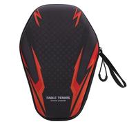 Baxnore Table Tennis Paddle Case pesante Shell Shock Affronta Affronta Impossibile Protezione impermeabile per 2 Accessori Rackette Accessori geometrici eleganti design geometrico (B)