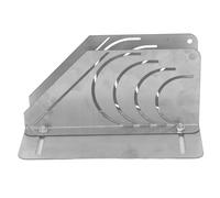 Baxnore Tagliatubi professionale per tubi in schiuma Utensile da taglio per isolamento tubi in acciaio inossidabile con guida regolabile per tubi isolanti in gomma per impianti idr