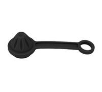 Baxnore Tappo antipolvere per erogatore da immersione in silicone universale Copertura protettiva premium per immersioni subacquee Connettori a giogo del primo stadio Accessorio du (Nera)