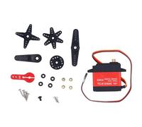 Baxnore TD 8120MG Servo digitale ad alta coppia Servo con ingranaggi in metallo da 20 kg con braccio in alluminio per veicoli robot RC e droni