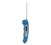 Baxnore Termometro digitale per carne con sonda lunga Lettura rapida e accurata della temperatura per cucinare Grigliate Cottura al forno Materiale ABS in acciaio inossidabile Sond (Blu)
