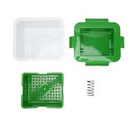 Baxnore TOFU Pressa tofu Drainer Tofu Schezer premuto uniformemente con fori di scarico Migliora la pressione libera da pasticcio per cucina Usa il materiale PP verde include la sc